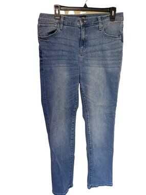 Express Denim Jeans Womans 16 Blue Straight leg